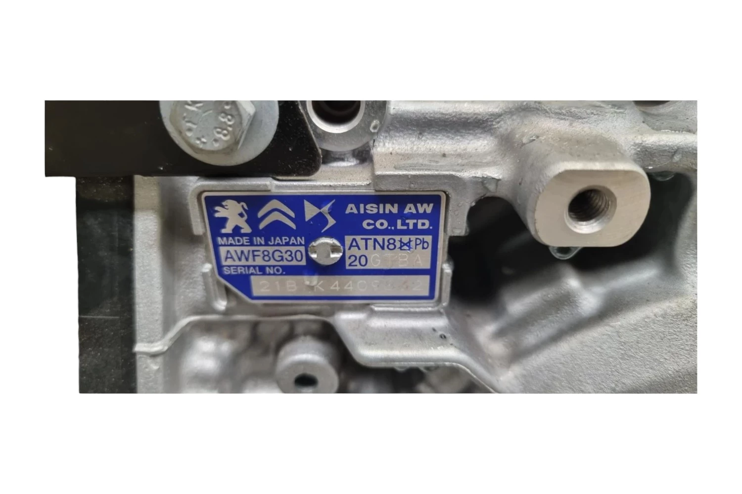 Automatic Gearbox 20GTBA (9838183380)