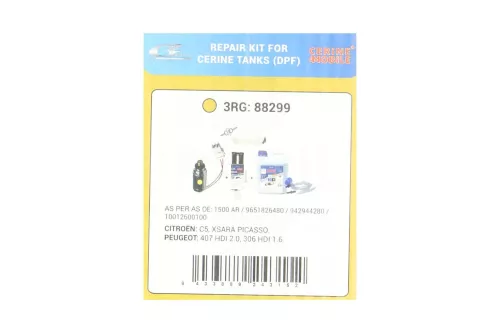 3RG C291FK - HDI 2.0 8V RHS DW10ATED FAB/ EOLYS ADDITIVE TANK +FAP/ (C291FK)