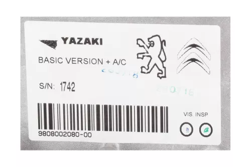  C36XA - HV /CONNECTION UNIT /WITH SIMPLE AIR CONDITIONING/ YAZAKI SEE (C36XA)