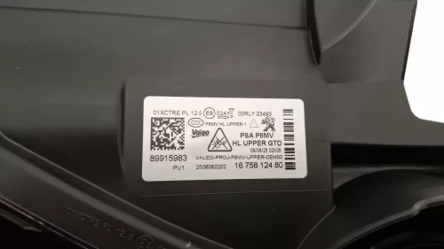 Valeo C190LA - FULL LED TECHNOLOGY/ VALEO 9836230680 89914261/ SEE (C190LA)