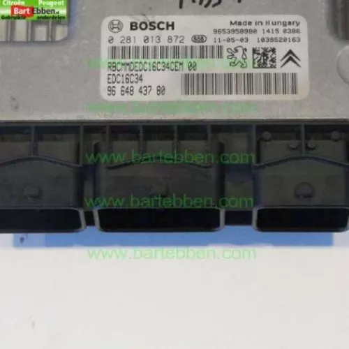 HDI 1.6 9HS 9H04/ T3 B9/ SEE.1606921080 1606921180