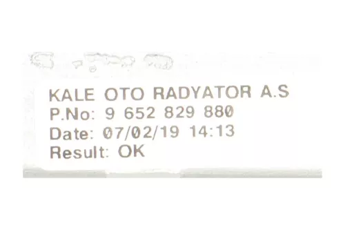 PSA / Stellantis B 1.4 16V/ PSA 9645974780 BEHR 7400422/ ZIE.6455Y9 (0000269091)