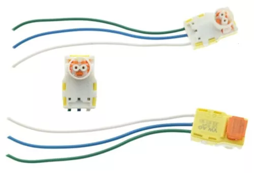 3-PIN CONNECTOR FOR AIRBAGS AND SEATBELT TENSIONERS