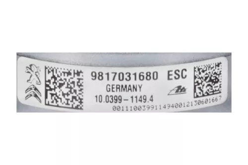 PSA / Stellantis B 1.0 12V ZM01 EB0F VTI/ ATE (0000352513)