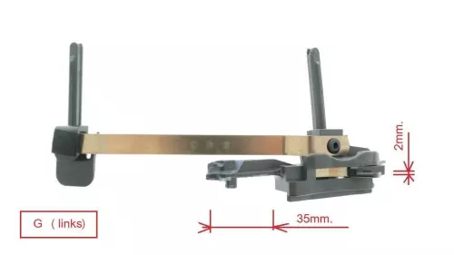 PLURIEL/INTERSLIDE GUIDE SET LEFT / SEE 8401HV
