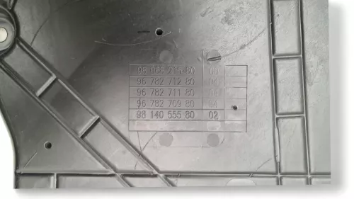 PSA / Stellantis T9/ BOTTOM PLATE UNDER ENGINE/ 9807262480/ SEE 9678270980 (0000365029)