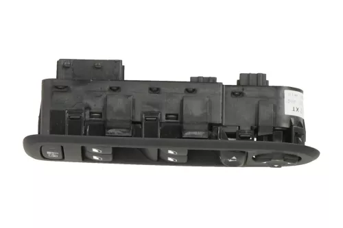 PSA / Stellantis LEFT FRONT / MIRROR + WINDOW FRONT + REAR / BLACK MISTRAL / (0000365095)