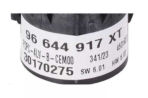 PSA / Stellantis LEFT FRONT / MIRROR + WINDOW FRONT + REAR / BLACK MISTRAL / (0000365105)