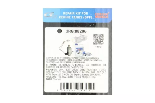 PSA / Stellantis HDI 1.6 8V BHZ BH01 DV6FC FAP/ EOLYS ADDITIVE TANK/ MARWAL (0000365707)