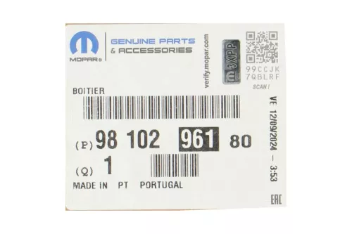 PSA / Stellantis BSM Z03-01 Z0301/ DELPHI/ SEE 9810296180 (0000368975)