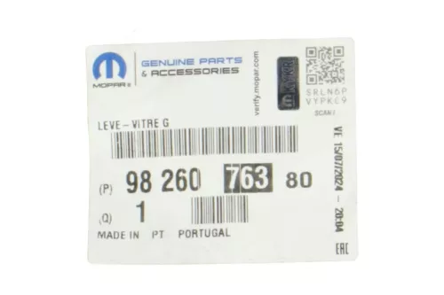 PSA / Stellantis ENGINE WITH MECHANICS/ B78/ BROSE 9675288980/ SEE (0000369327)