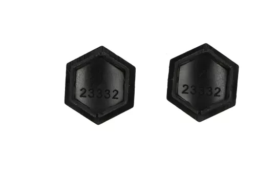 PSA / Stellantis BLACK CAP ON WHEEL BOLT / WRENCH SIZE 17 / SEE 16074052XT (0000370389)