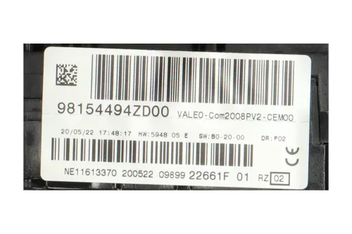 PSA / Stellantis COM 2008/ SEE 98072688ZD RP 98154494ZD (0000372369)