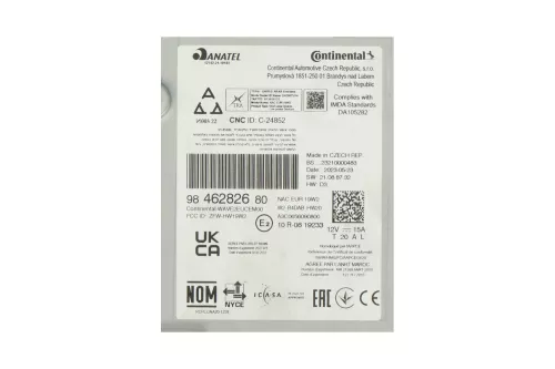 PSA / Stellantis TELEMATICS UNIT/ CONTINENTAL 9846282680 A3C0656090800 (0000372375)