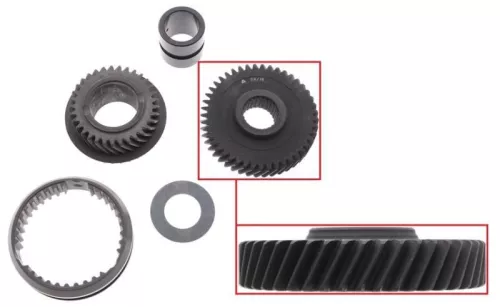 5th Group 2 Gear Set/ Type with Ball Bearing on Shaft/ 45X33/