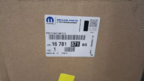 PSA / Stellantis T3/ RA/ RAISED ROOF/ HEIGHT 1900MM/ NO WINDOWS/ 68135029AF (0000384184)
