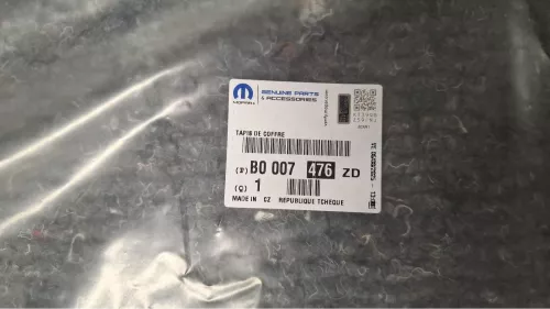 PSA / Stellantis TRUNK MAT WITH REINFORCEMENT IN THE CENTER/58570_0H030 (0000384232)