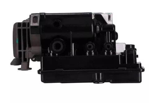 PSA / Stellantis AIR COMPRESSOR FOR AIR BELLOWS ON REAR AXLE/ IN BOOT/ (0000385261)