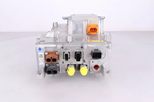 BATTERY OBC CHARGER ABOVE ELECTRIC MOTOR/CONNECTIONS CCS+T2 AND