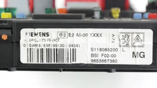 B 1.1 8V HFX TU1JP/ MARELLI IAW 48P2.7H 48P27H 16.623.004