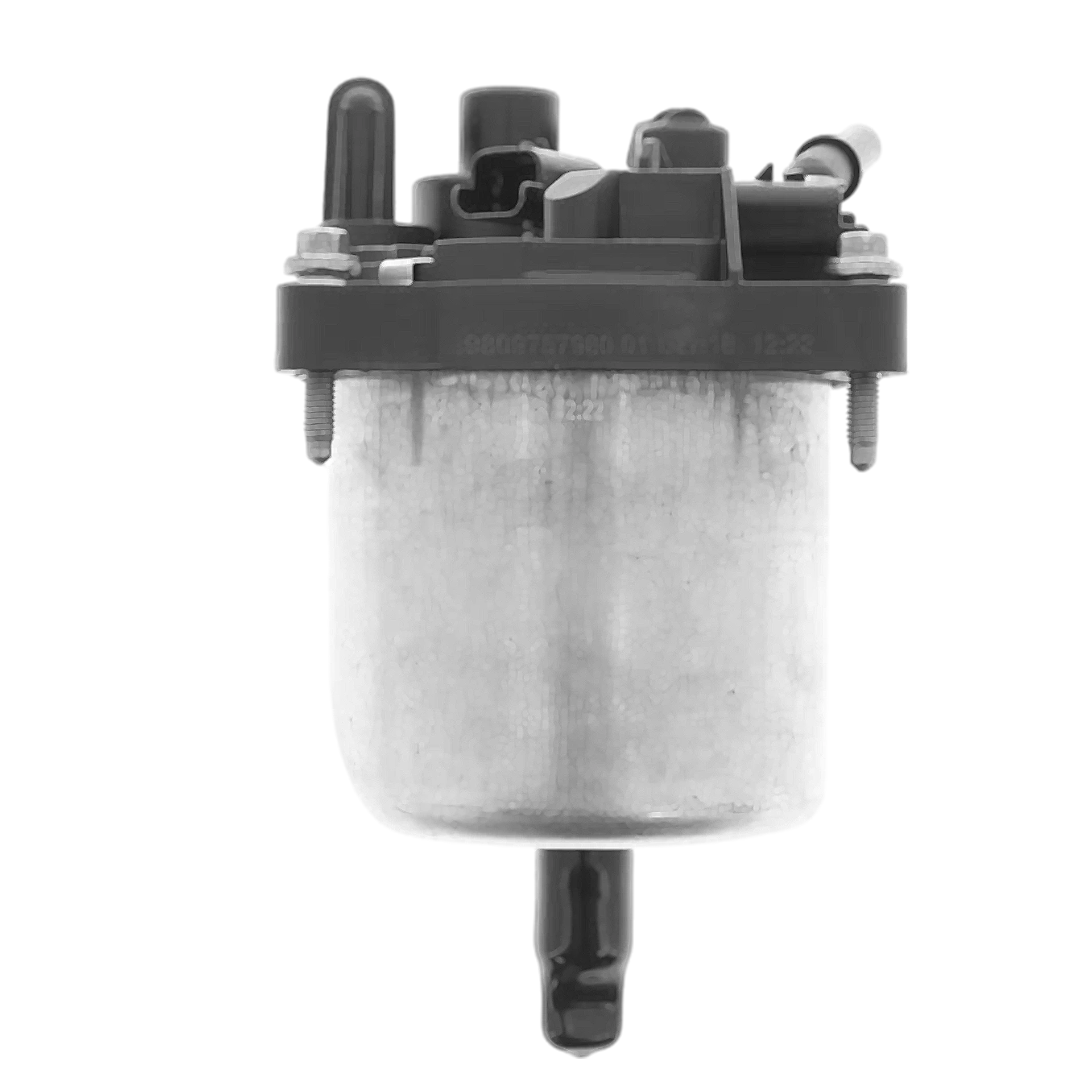 Diesel filter housing